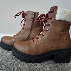 Juicy Coutore Zipper & Lace-up Boots
